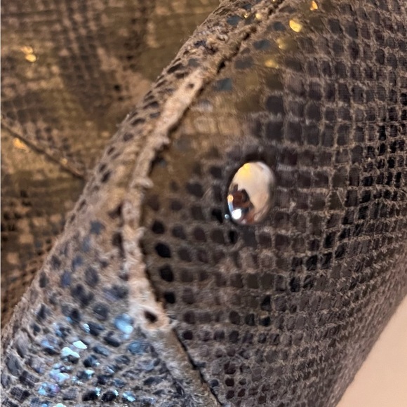 Michael Kors Tan Snake Print Tote - Picture 11 of 11